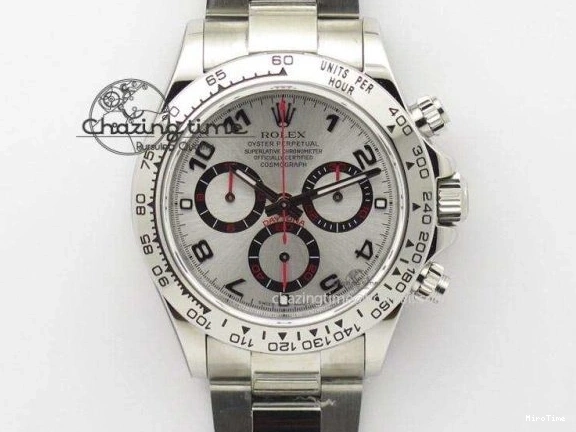 MiroTime 0417 Colorful Daytona 126518 QF 1:1 Best Edition White Dial on Oysterflex Strap SH4131 V6（Gain Weight） 1201
